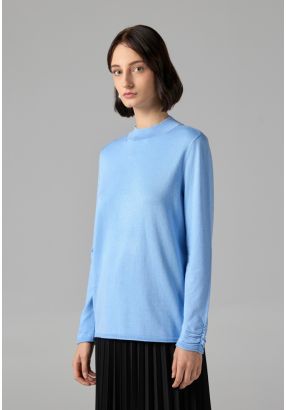 Basic Long Sleeve Knitted Sweater