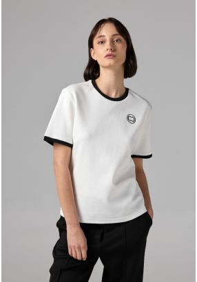 Short Sleeve Contrast T-Shirt