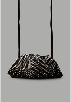 Rhinestones Encrusted Clutch