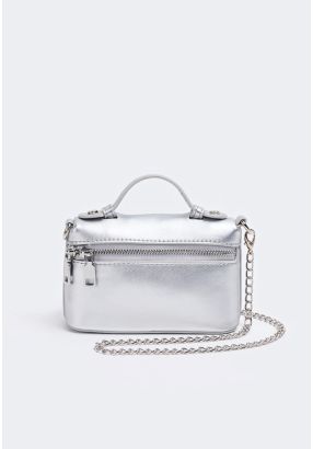 Matte PU Leather Mini Crossbody bag