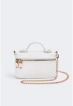 Matte PU Leather Mini Crossbody bag