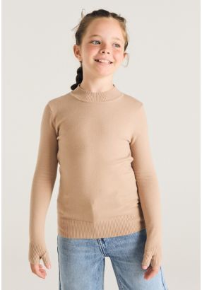 Solid Thumbhole Top