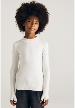 Solid Thumbhole Top