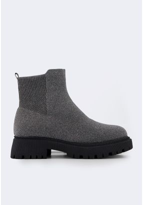 Knitted Ankle Boots