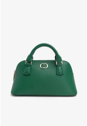 Solid Classic Handbag