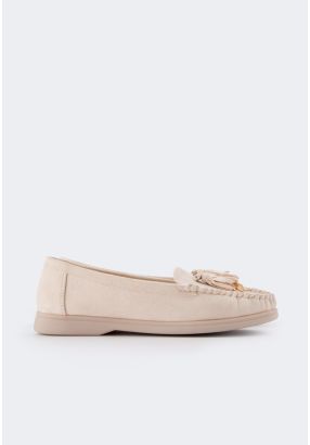Tassel Suede Loafers