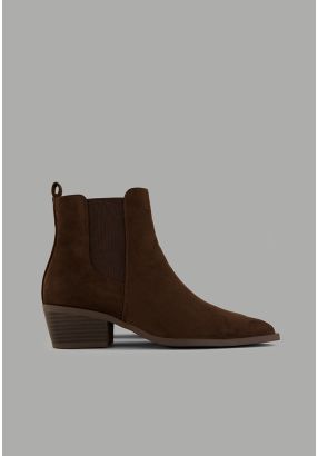 Suede Heeled Boots
