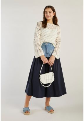 Modern Denim Skirt