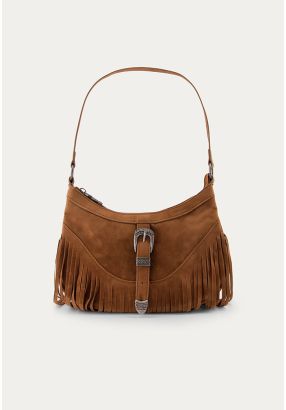 Tassel Suede Handbag