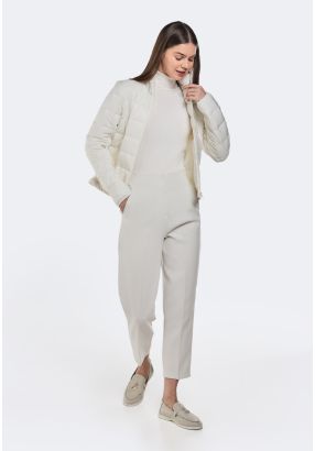 Seam Detail Slim Fit Trousers