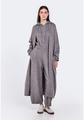 Knitted Drop Shoulder Cardigan