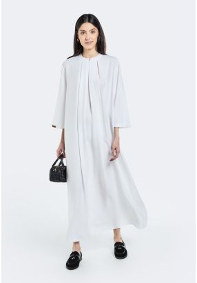 Crinkled Pleated Dress