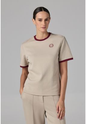 Short Sleeve Contrast T-Shirt