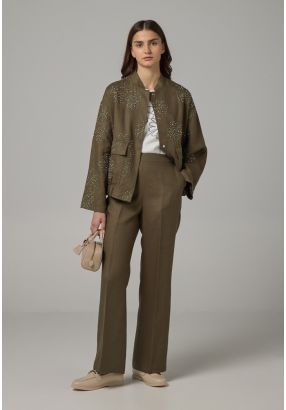 Basic Wide Leg Trousers