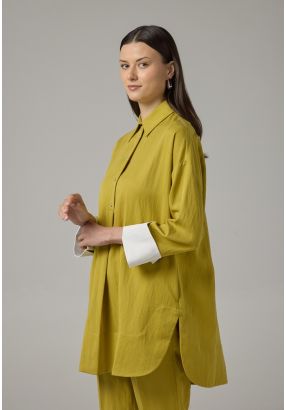 Long Sleeve Solid Blouse