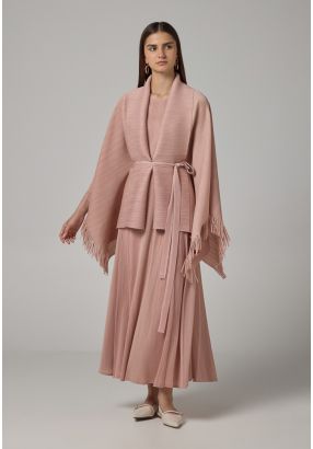 Sleeveless Pleated Maxi Dress