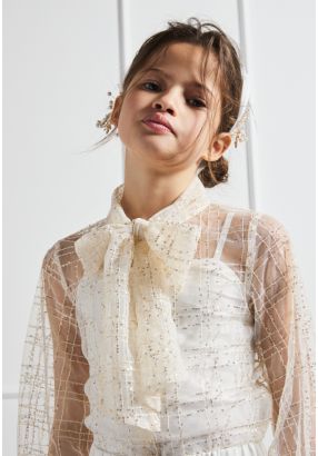 Transparent Sequin Blouse Combo ( 2 PCS)