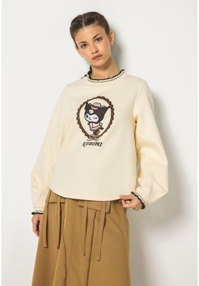 Kuromi Knitted Sweatshirt