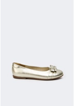 Double Bow Flat Ballerina