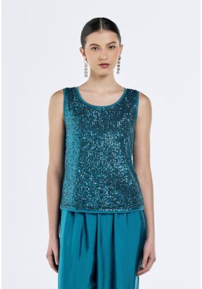 Sequin Embellished Top