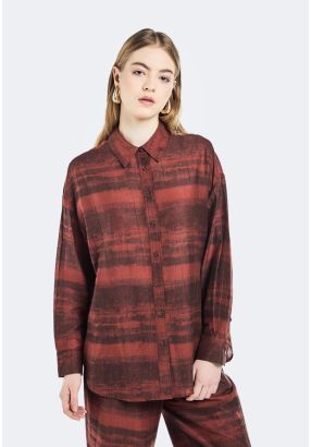 Printed Drop Shoulder Shirt