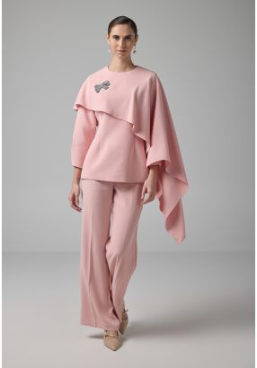 High Low Straight Cut Trousers