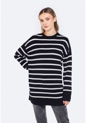 Striped Knitted Sweater