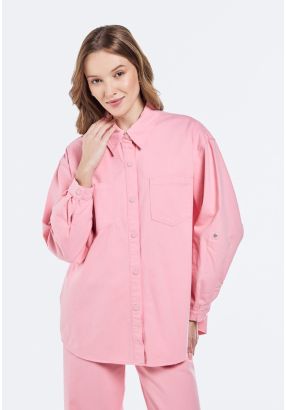 Drop Shoulder Denim Jacket