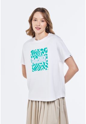 Graphic Print Short Sleeves T-Shirt