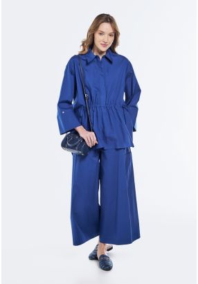 Pleated Palazzo Trousers