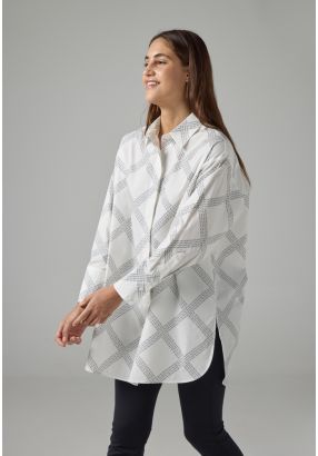 Long Sleeve Printed Monogram Shirt 