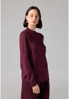 Basic Long Sleeve Knitted Sweater
