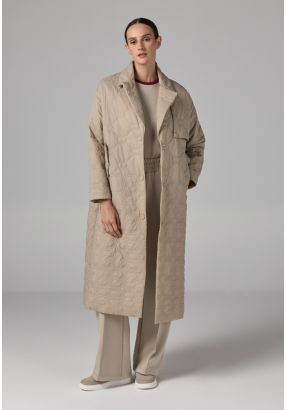  Embroidered Quilted Monogram Jacket