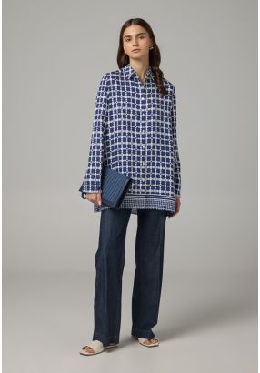 Straight Cut Demin Trousers