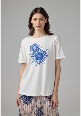 Abstract Print T-Shirt