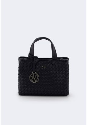 Solid Intricate Handbag