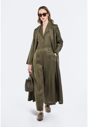 Basic Wide Leg Trousers