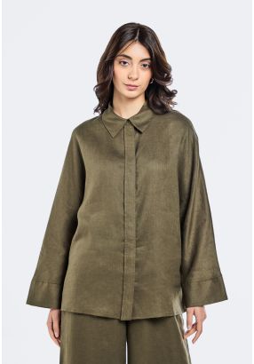 Long Kimono Sleeves Shirt