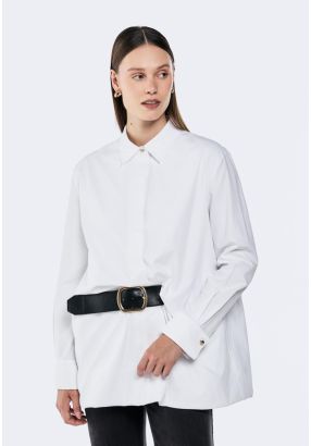 Striped Belted Tunic