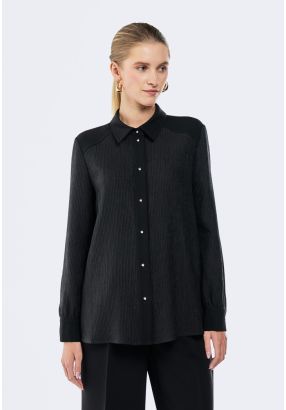 Solid Textured Shirt