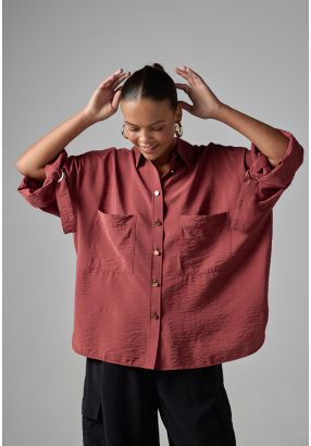 Solid Relaxed Fit Shirt