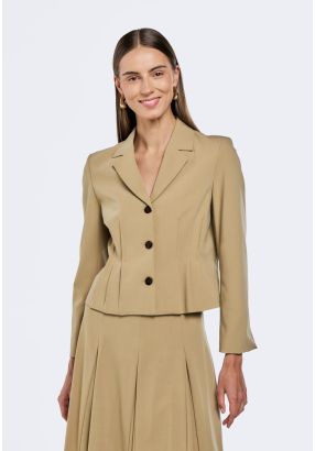 Tailored Cropped Blazer