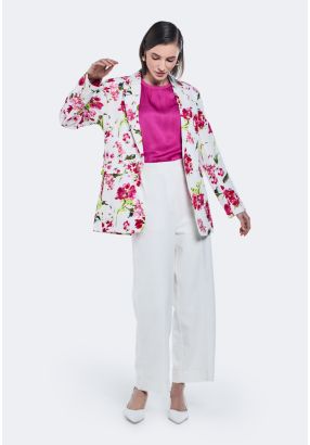 Straight Cut Linen Trousers