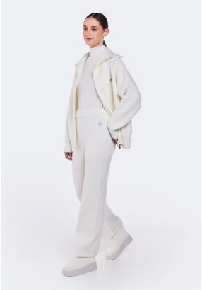 Knitted Wide Leg Trouser