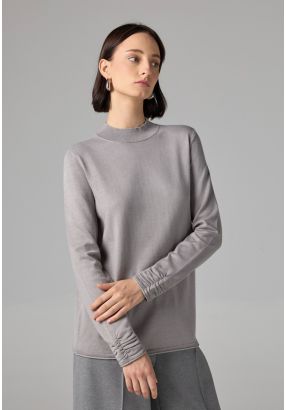 Basic Long Sleeve Knitted Sweater