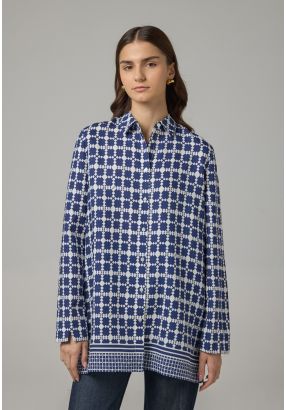 Geometrical Print Shirt