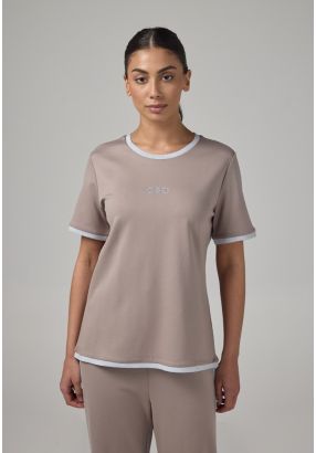 Short Sleeve Contrast T-Shirt