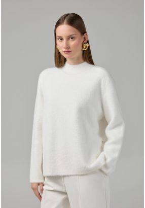 Long Sleeve Knitted Basic Blouse