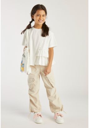 Drawstring Cargo Pants