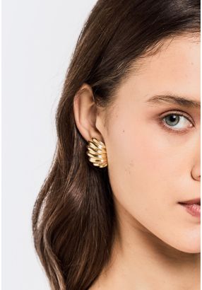 Textured Drop Earrings